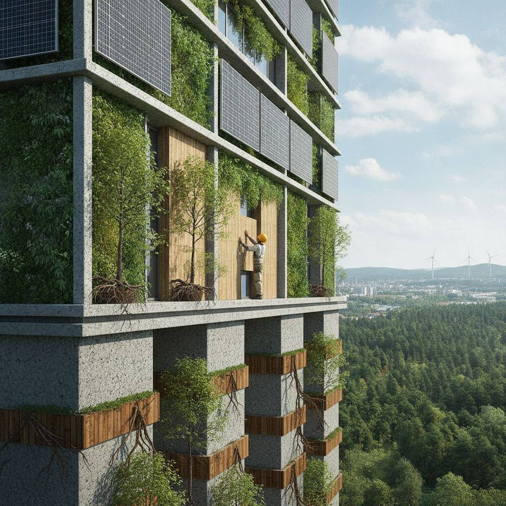 绿色环保建材的应用，是构建可持续发展建筑的基石。